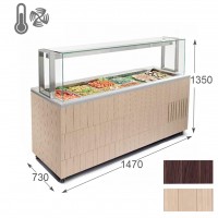 Линия раздачи Enofrigo Doge Servito 1400 RF VT Линия раздачи Enofrigo Doge Servito 1400 RF VT