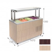 Салат-бар Enofrigo DOGE Isola SVT Fissa 1400 PRF