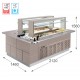 Витрина самообслуживания Enofrigo Fast Gourmet Isola Doppia BM+RF 2000 Витрина самообслуживания Enofrigo Fast Gourmet Isola Doppia BM+RF 2000