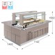Витрина самообслуживания Enofrigo Fast Gourmet Isola Doppia BM+VTRF 1000 Витрина самообслуживания Enofrigo Fast Gourmet Isola Doppia BM+VTRF 1000