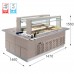 Витрина самообслуживания Enofrigo Fast Gourmet Isola Doppia BM+VTRF 1400