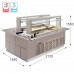 Витрина самообслуживания Enofrigo Fast Gourmet Isola Doppia BM+VTRF 2000