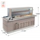 Витрина тепловая Enofrigo Fast Gourmet Wall QPC 2000 Витрина тепловая Enofrigo Fast Gourmet Wall QPC 2000