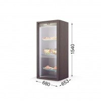 Витрина для продуктов Enofrigo Mondrian modulo isola verticale Витрина для продуктов Enofrigo Mondrian modulo isola verticale