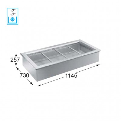 Лоток с охлаждением Enofrigo RF BASE V 1000