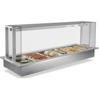 Мармит Enofrigo DROP IN DOGE ISOLA V-CURVO SVT FISSA BM 1400 Мармит Enofrigo DROP IN DOGE ISOLA V-CURVO SVT FISSA BM 1400