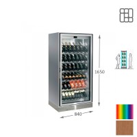 Винный шкаф Enofrigo Enogalax H1600 двусторонний Винный шкаф Enofrigo Enogalax H1600 двусторонний