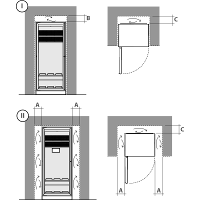 Винный шкаф Enofrigo Enogalax H1200 