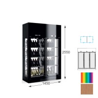 Витрина для вина Enofrigo Wine Library 2P 4V H260 Витрина для вина Enofrigo Wine Library 2P 4V H260